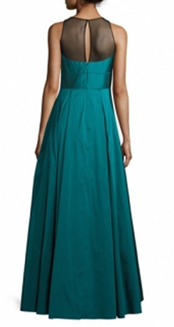 VESTIDO DE FALDA AMPLIA Y TRANSPARENCIAS EN LA ESPALDA - Image 2