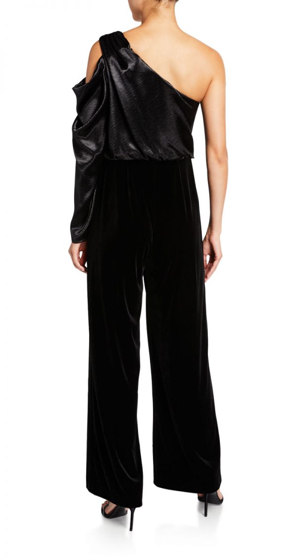 ENTERIZO DE UNA MANGA CON PANTALON DE TERCIOPELO - Image 2