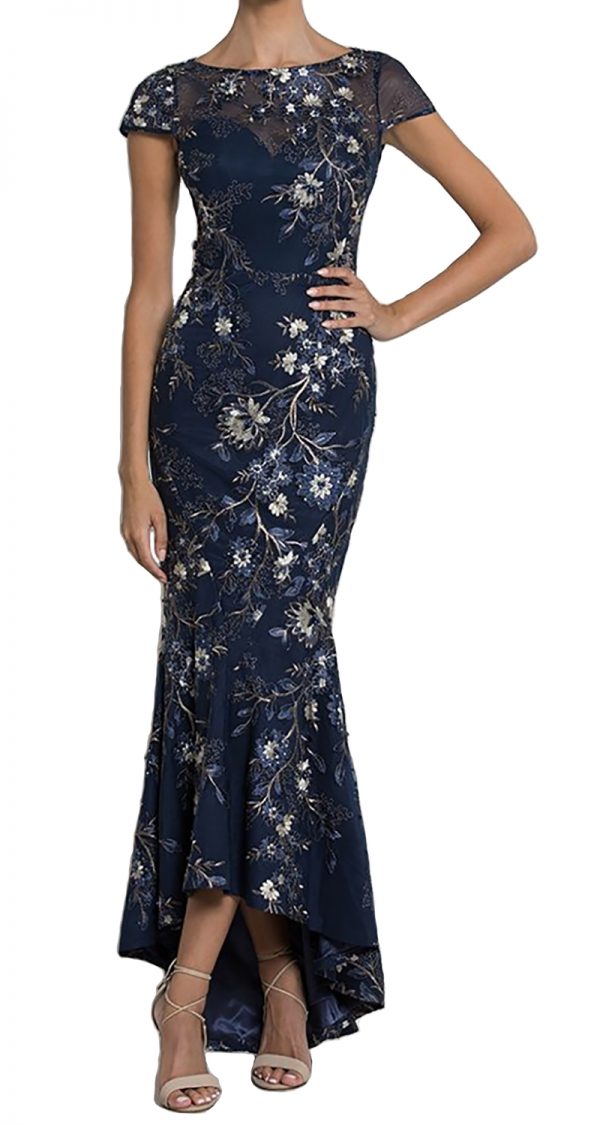 VESTIDO LUNA DE MANGAS BORDADO