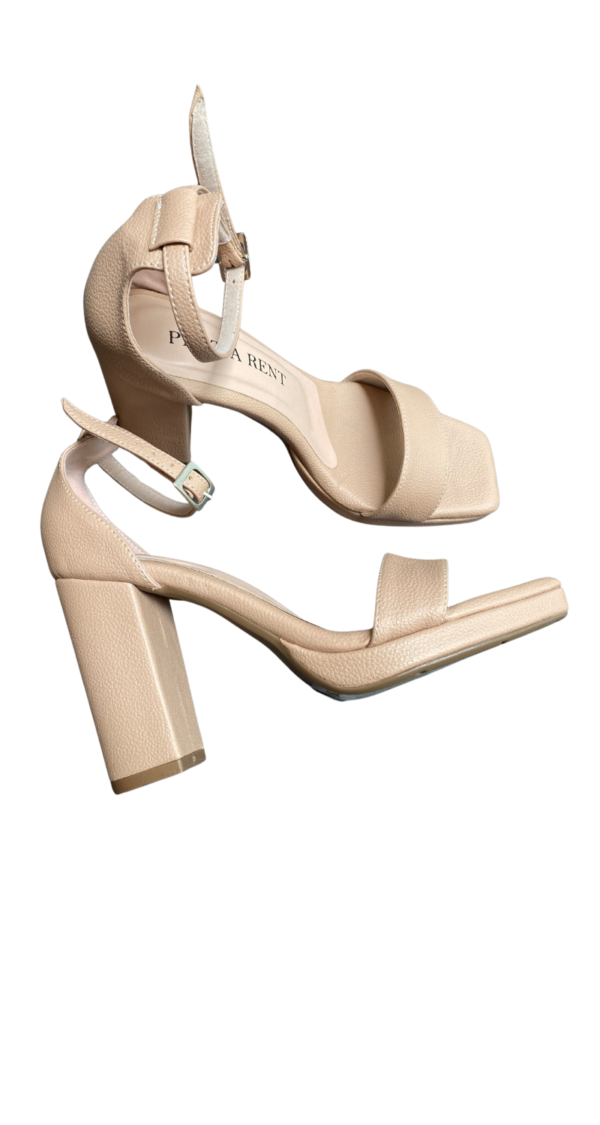 SANDALIAS DE PUNTA CUADRADA COLOR NUDE - Image 3