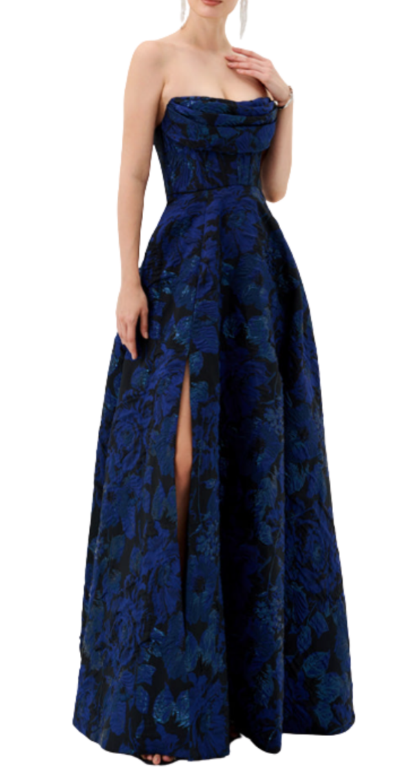 VESTIDO STRAPLESS ZAFIYA