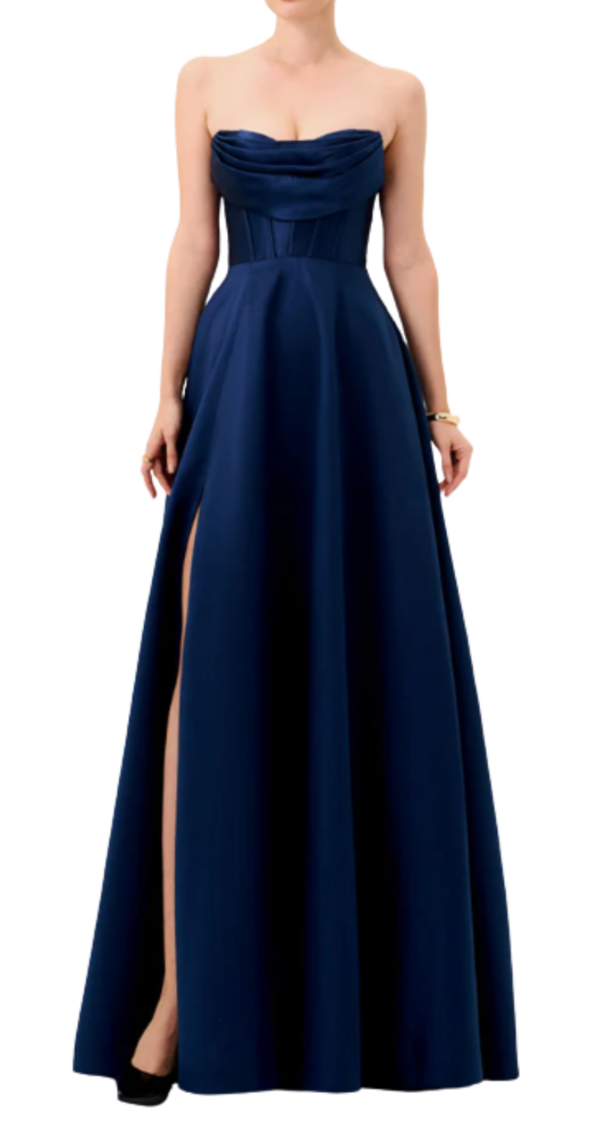 VESTIDO STRAPLESS AMEIRA