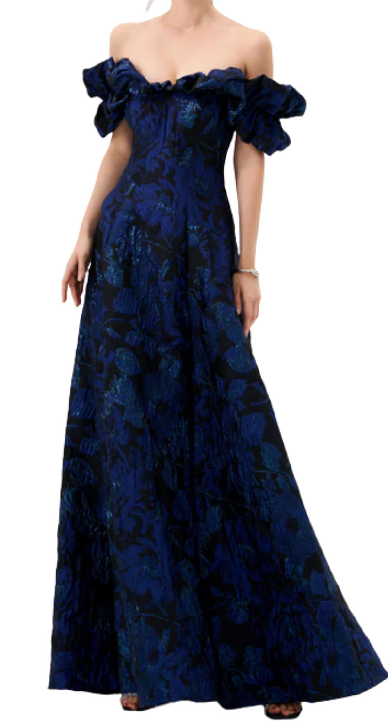 VESTIDO CUELLO BANDEJA MALIYAH